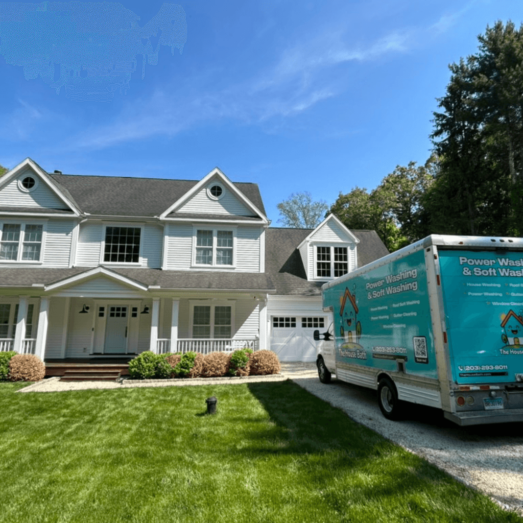 Power washing and soft washing services in Stamford, CT