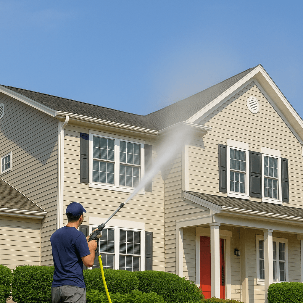 Power washing and exterior cleaning in Darien, CT