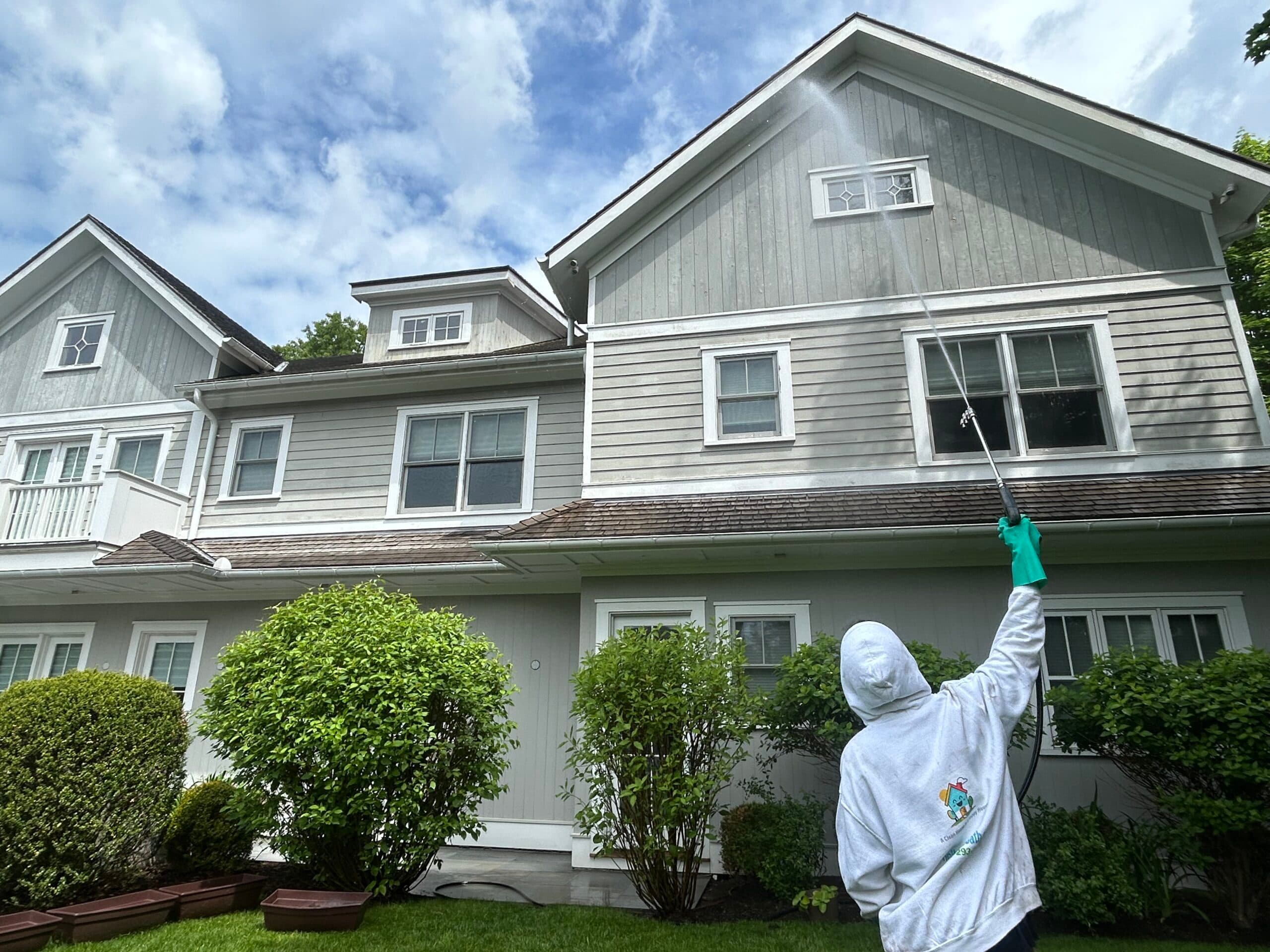 Exterior cleaning for Westport homes and coastal properties
