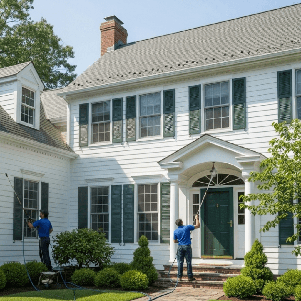 Exterior cleaning services in Greenwich, CT